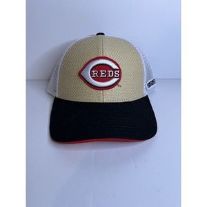 CINCINNATI REDS STRAW TRUCKER HAT 9-3-22  SGA BRAND NEW “COUNTRY NIGHT”